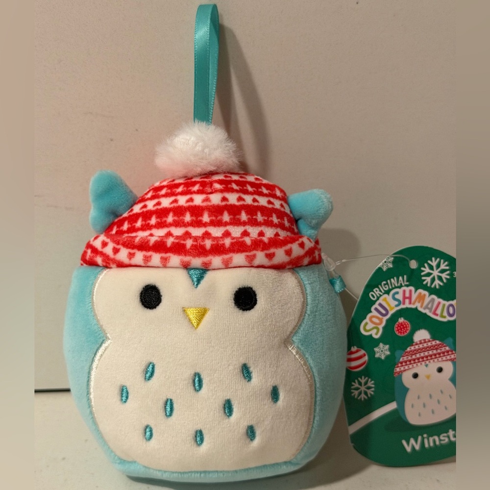 Squishmallows Winston The Owl 4” inch plush